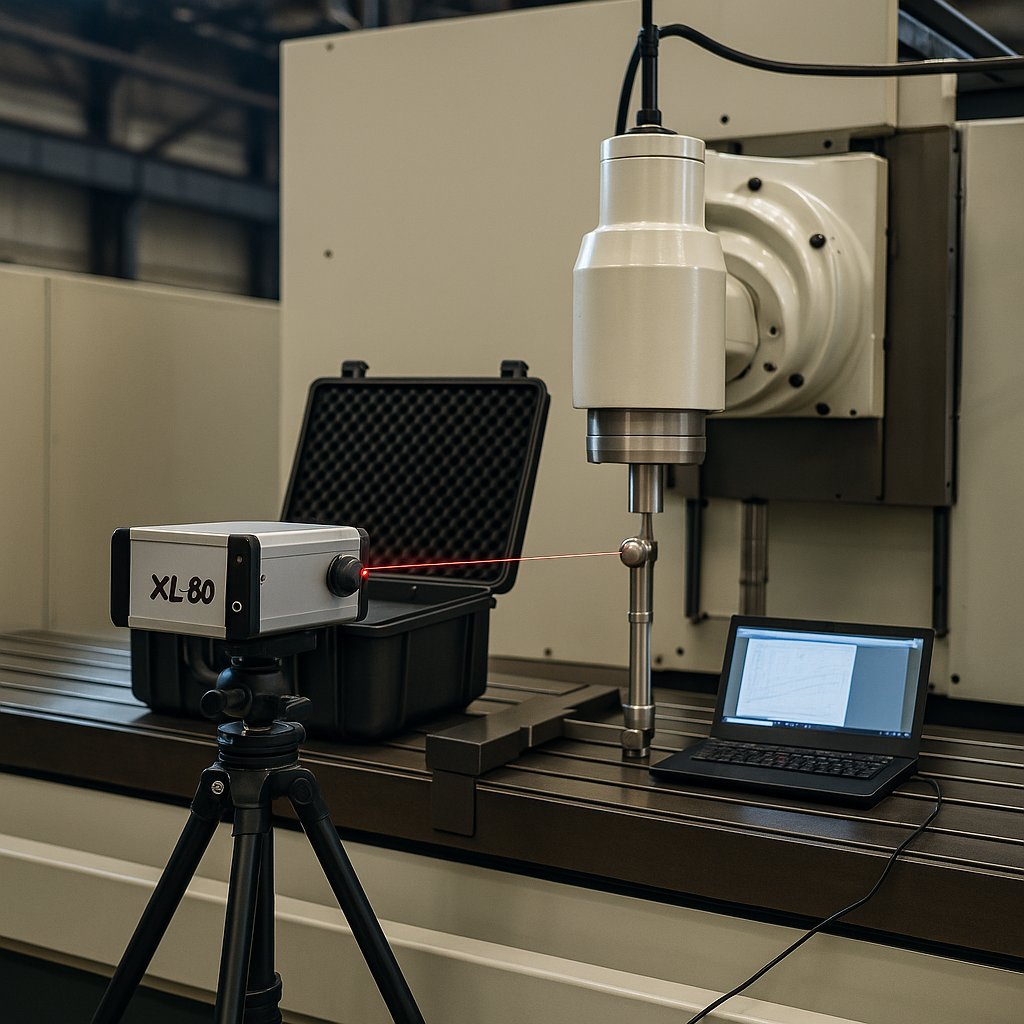 Aferição Laser Renishaw